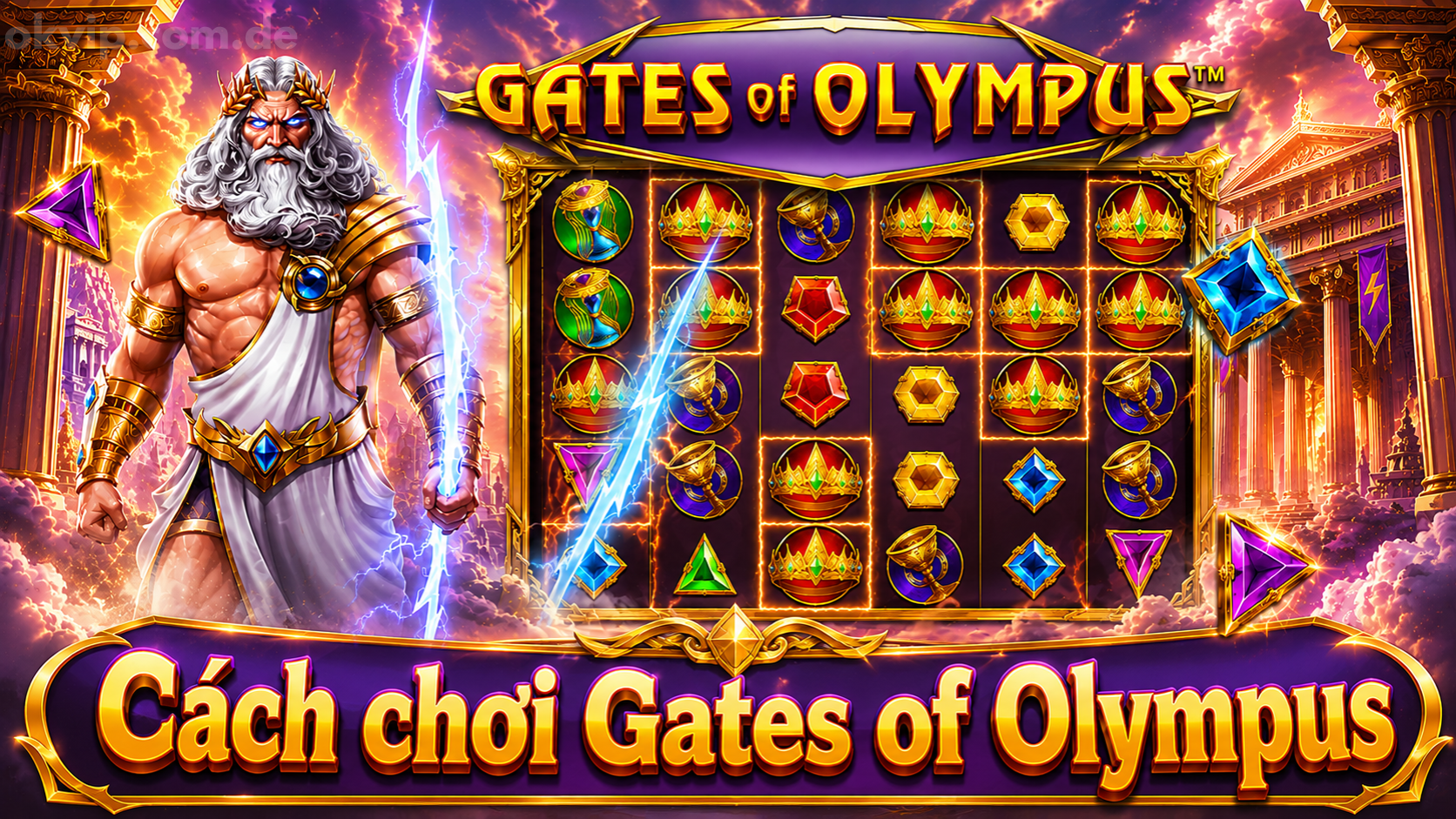 Hướng Dẫn Chơi Gates of Olympus: Scatter Pays & Cách Tính Thắng